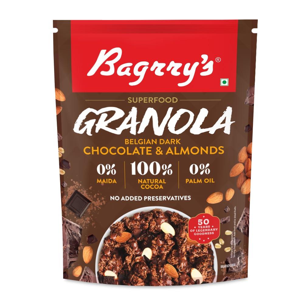 Granola Belgian Dark Chocolate & Almonds 400g