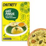 Ghee (Ven) Pongal (With Coconut Chutney & Sambar) Meal Pack