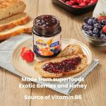 Sugar Free Mixed Berry Honey Jam