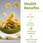 Premium Kerala Banana Chips in Coconut Oil, 1200g