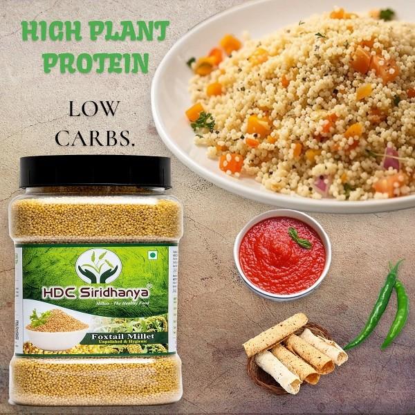 Foxtail Millet Unpolished & Organic