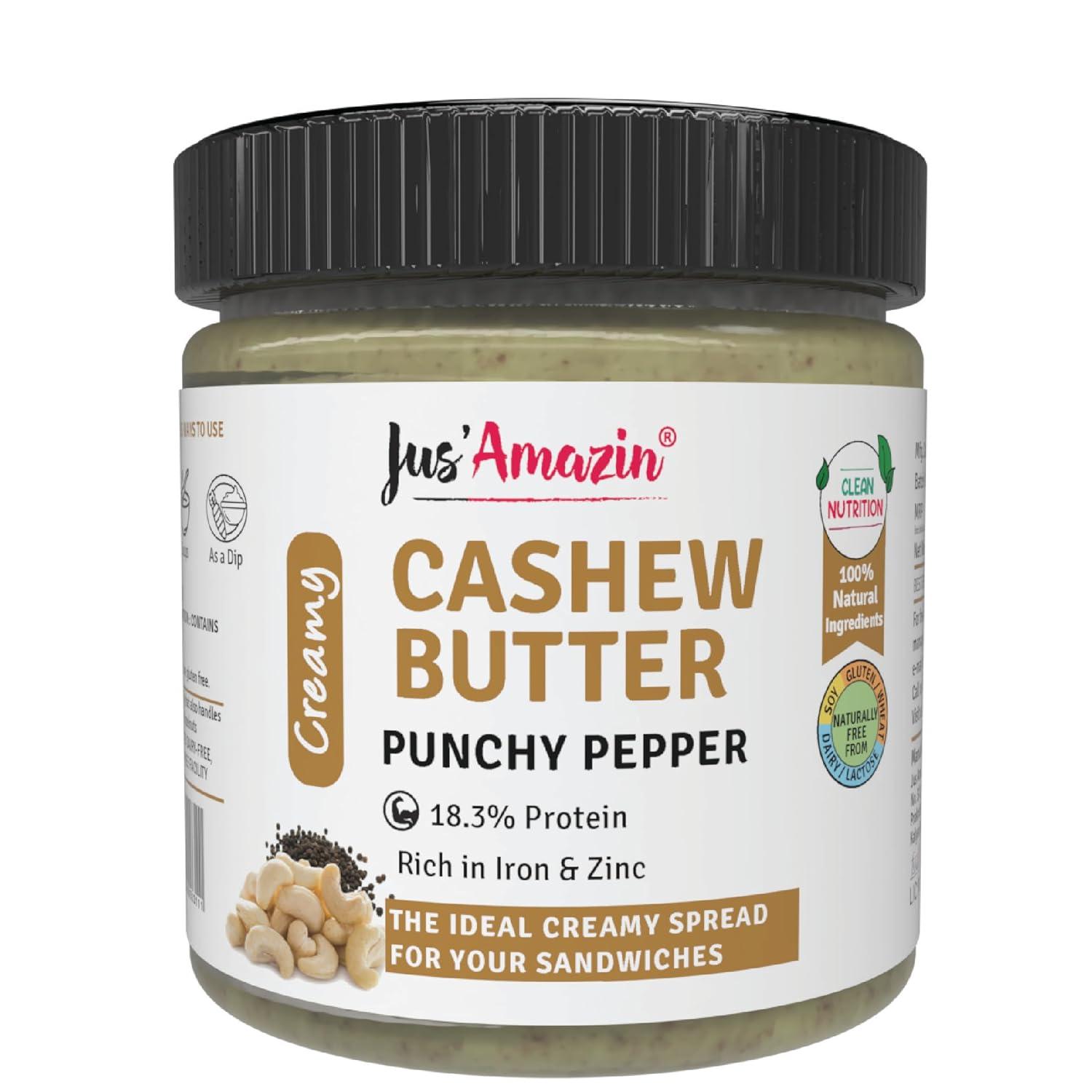 Creamy Cashew Butter – Punchy Pepper (200g)