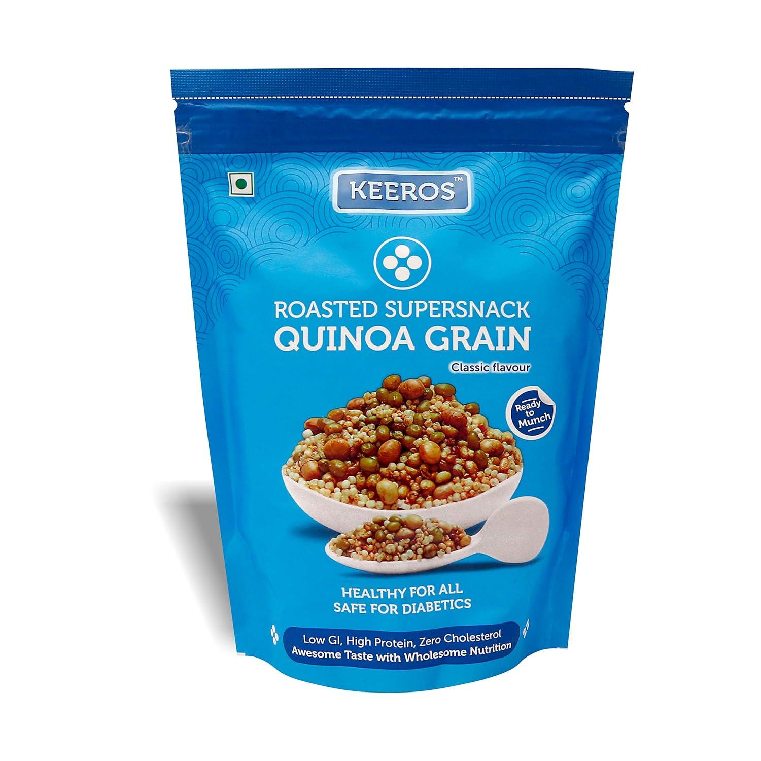 Quinoa Grain Roasted & Healthy Snacks for Weight Loss