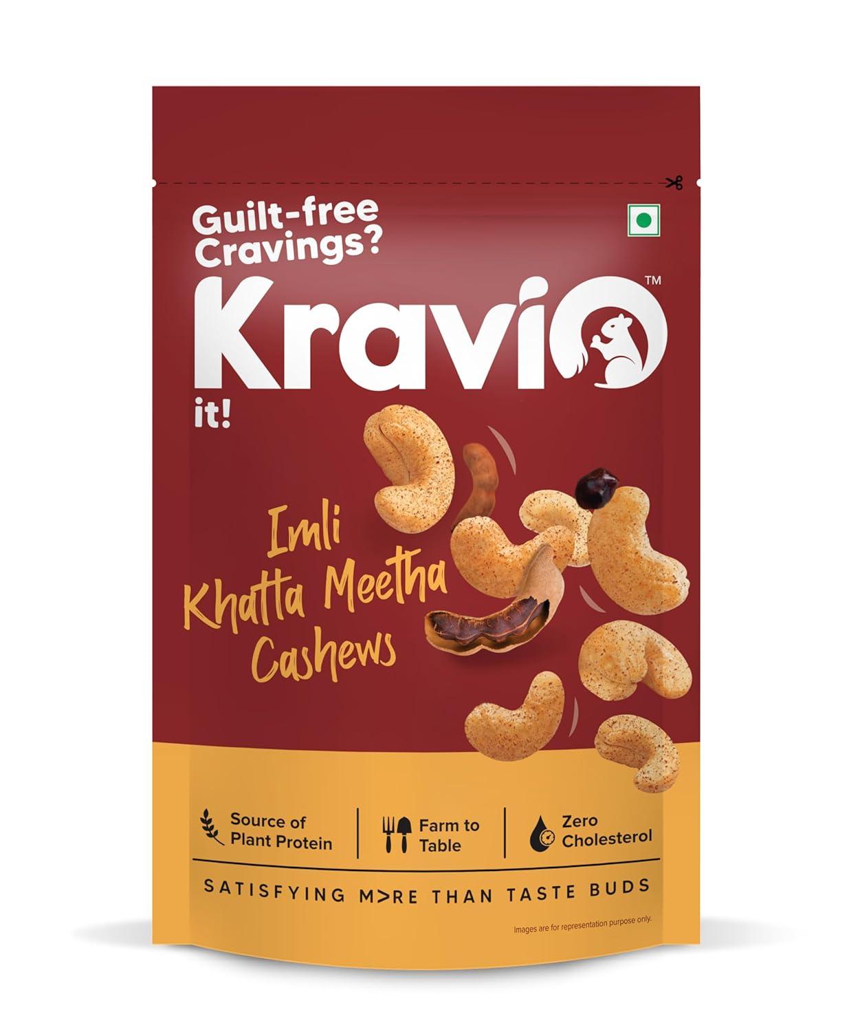 Premium Imli Khatta Meetha Roasted Cashew Nuts 200g