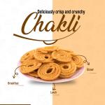 Bhajni Chakli (500 Gram, 2 Packs Of 250G)