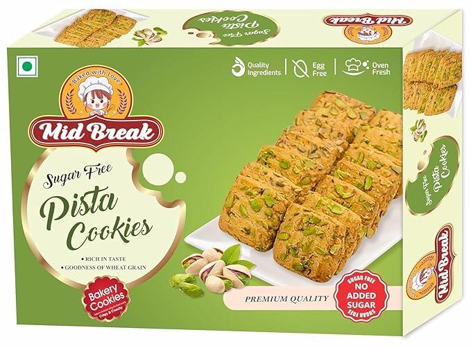 Sugar-Free Pistachio Biscuits