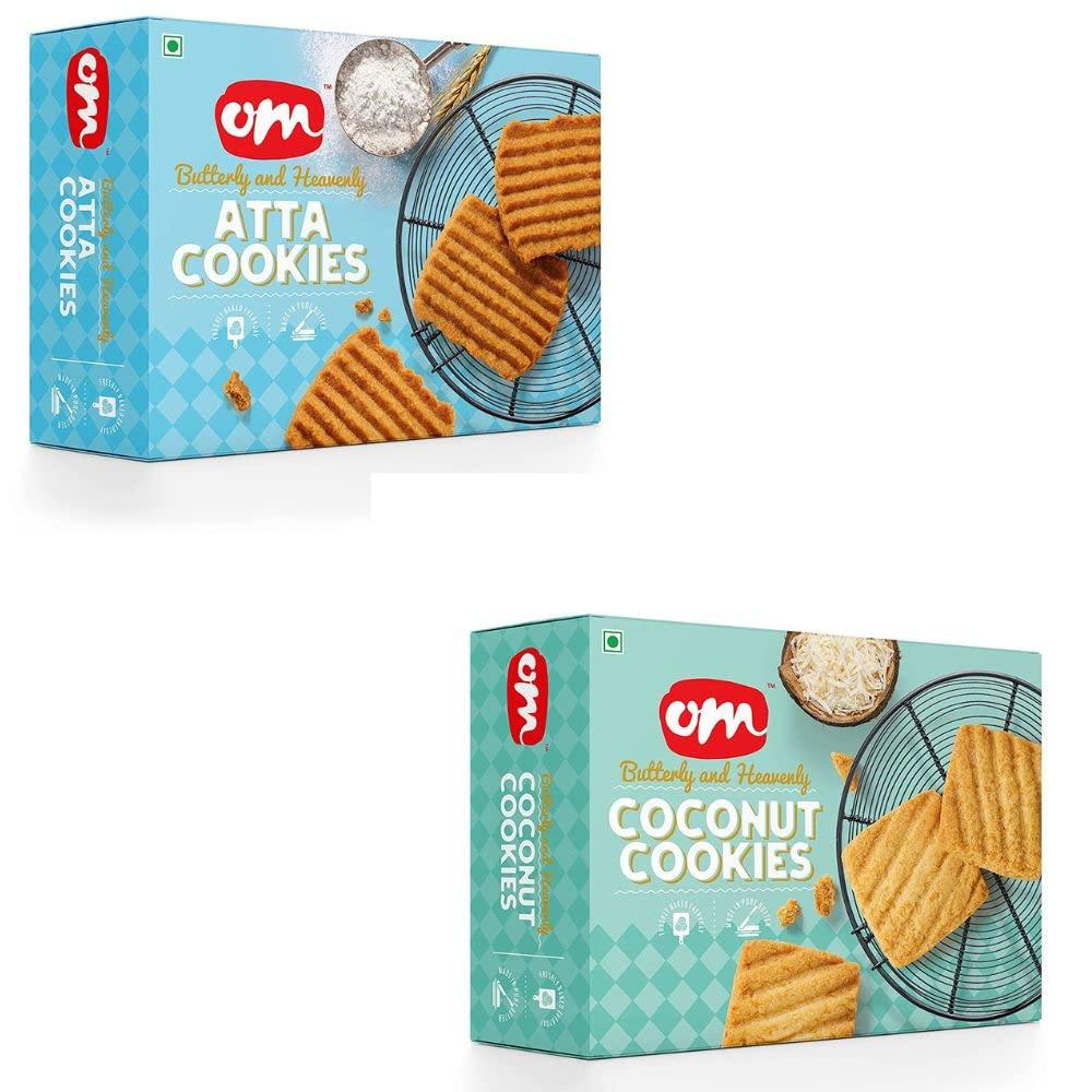 Atta Cookies( 2coconut Cookies)