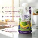 Baby Food Puree Pouch - Veggie Lovers Combo Pack of 4