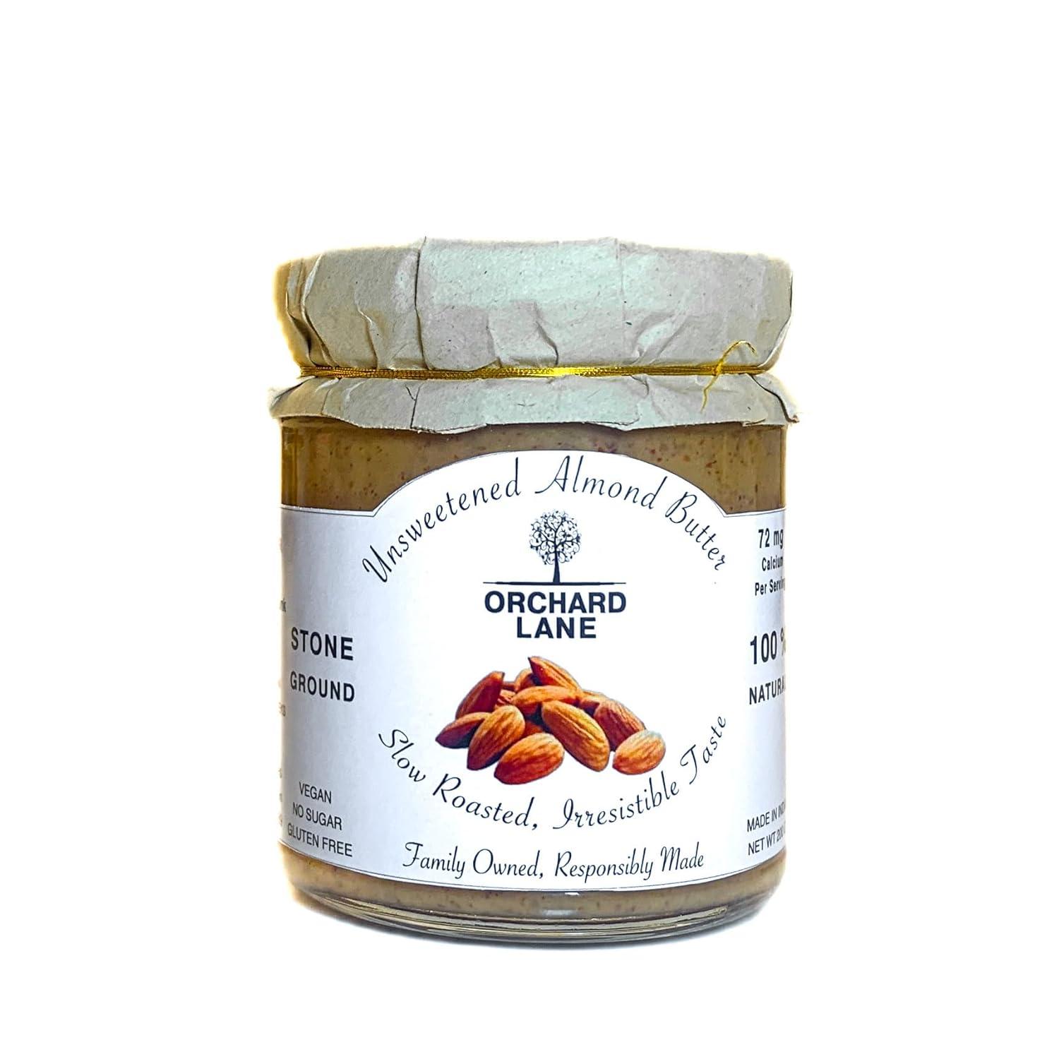 Unsweetened Almond Butter with 100% Whole California Almonds