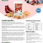 Red Banana Malt Milk Mix Powder
