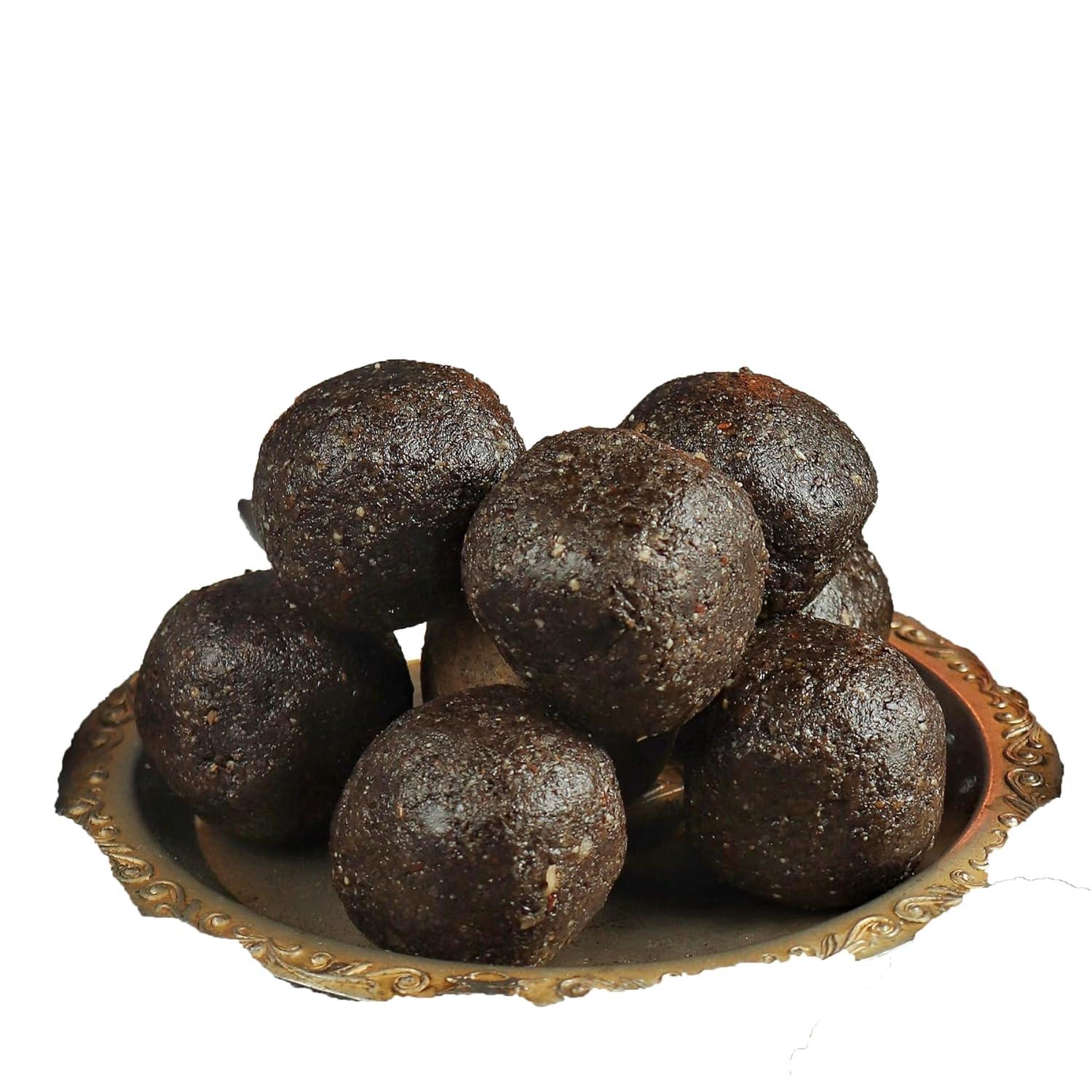 Black Sesame Laddu with Jaggery
