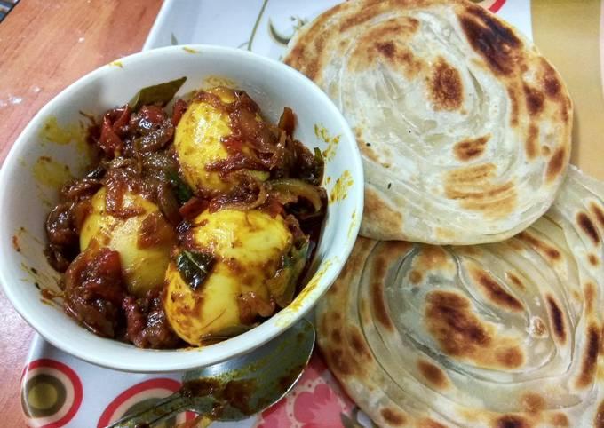 porotta with Egg Rost