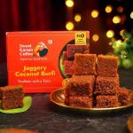 Jaggery Coconut Burfi