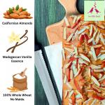 Whole Wheat Vanilla Almond Dry Cake